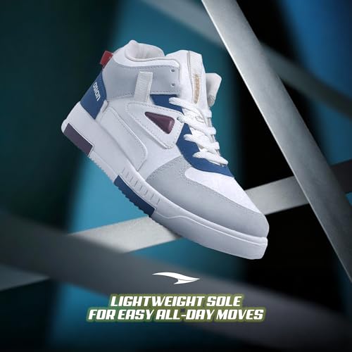 Image of ASIAN Men's TARZAN-11 Casual Sneaker Shoes with Synthetic Upper Lightweight Comfortable Mid Top Sneaker Shoes for Men's & Boy's