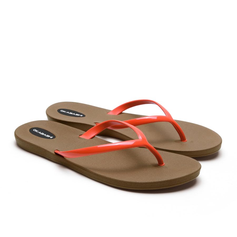 Image of OKABASHI Women's Shoreline Flip Flop | Sculpted Footbeed for All-Day Comfort | Slip-Resistant & Waterproof | Sustainably Made in the USA