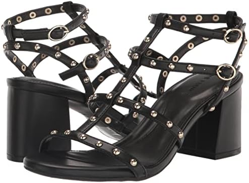 Anne Klein Women's Rayne Heeled Sandal, Black, 6.5 | Image 6