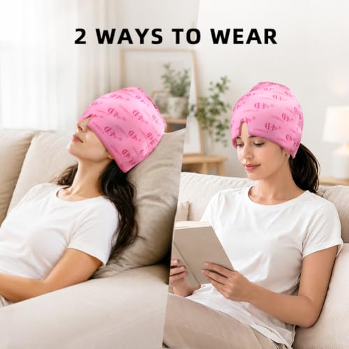 Image of Migraine Relief Cap, Soothing Headache Ice Face Mask Products