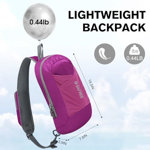 Image of G4Free Sling Bag RFID Blocking Lightweight Crossbody Backpack Chest Shoulder Bag for Travel Sports Running