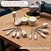 Sunxeke 185Pcs Wool Felt Polishing Kit with Sanding Drum –1/8inch Shank Rotary Tool Accessories Set, Includes Buffing Wheels,Polishing Compound & Pads for Metal,Wood,Ceramic, Stainless Steel & Glass