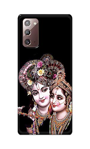 Image of PRINTFIDAA� Printed Hard Back Cover Case for Samsung Galaxy Note 20 4G | Note 20 5G Back Cover (Radha Krishna) -2808