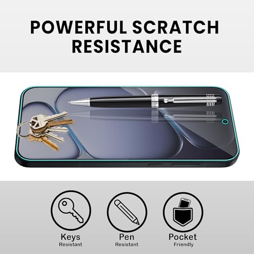 Image of FIRST MART Military-Grade Matte Tempered Glass for OnePlus Nord CE 6-9H Screen Protector, Anti-Glare Protection, Scratch-Resistant, Bubble-Free (1 Pack)