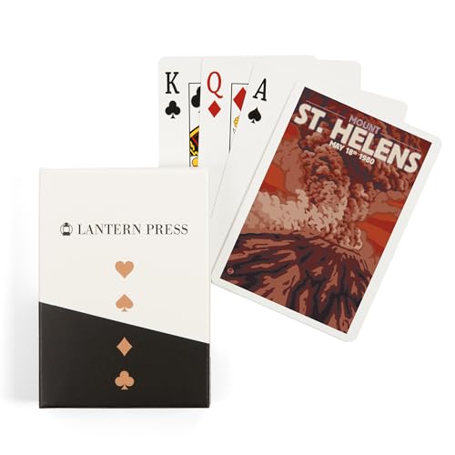 Baraja de 52 cartas Poker Mount St. Helens Washington