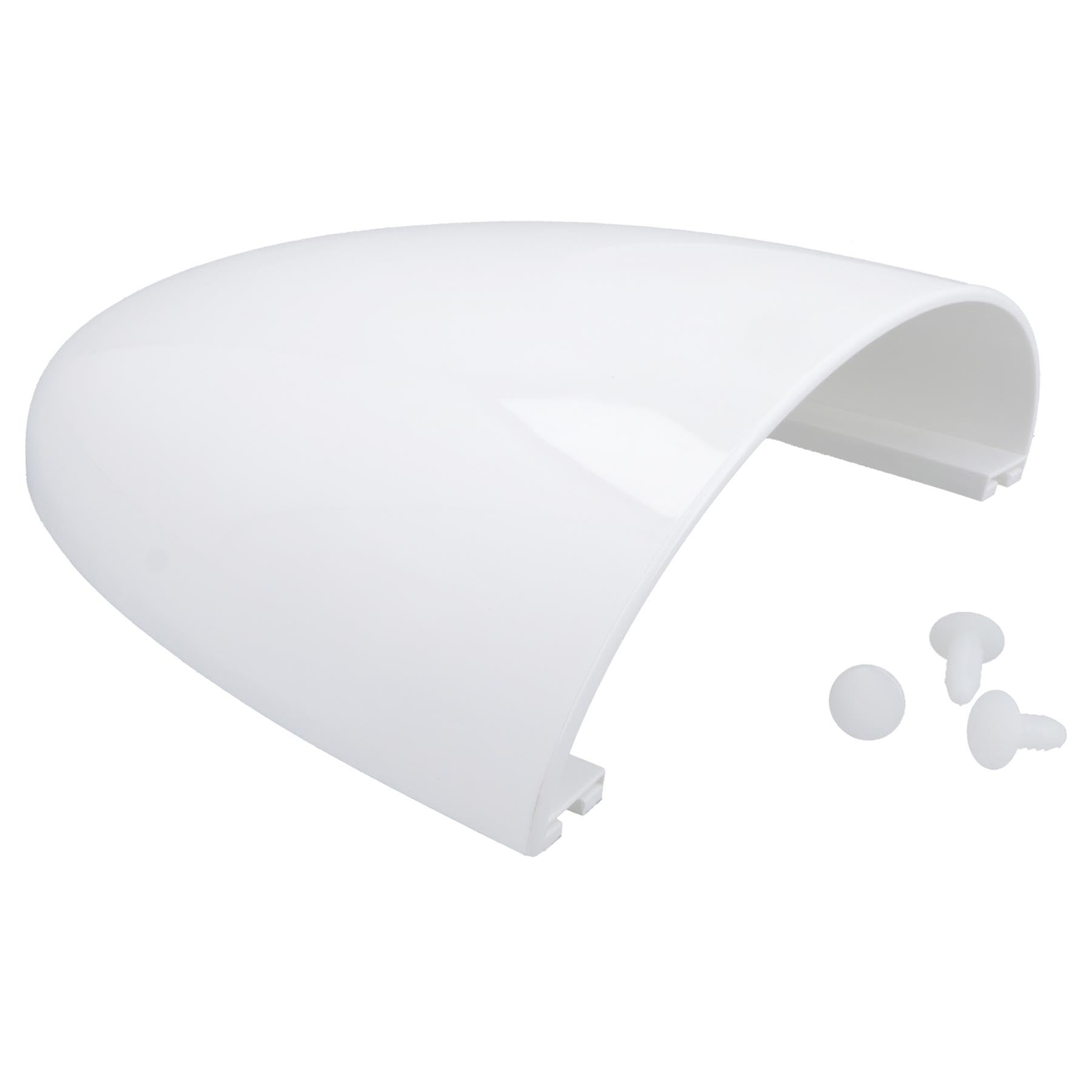 AB Tools Clam Shell Ventilation Cover Boat Engine Air Vent Marine Drain Scoop 21x18cm