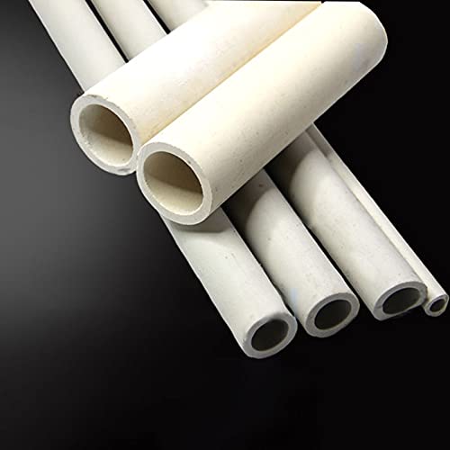 2 unids Resistente a la Temperatura Resistente a la corrosión con Tubo de cerámica Aislante Hueco de la tubería de Quema 800 Grados (Color : L100mm, Specification : OD18mm ID13.5mm)