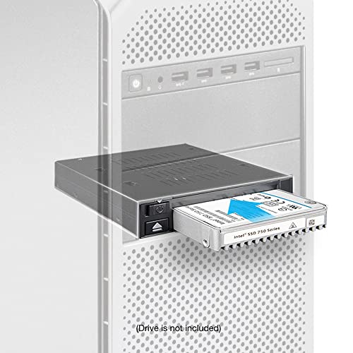 Carcasa externa ICY DOCK para SSD U.2 NVMe 3.5" miniatura 2