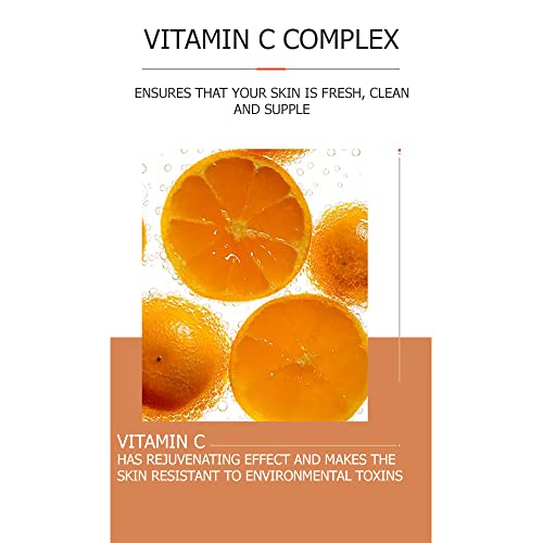 Bioaqua Cahnsai Vitamin C Hyaluronic Acid Moisturizing Shrink Pores Oil Balance Smooth Silky Face Essence 30Ml/ 1.06Fl.oz #TOP2