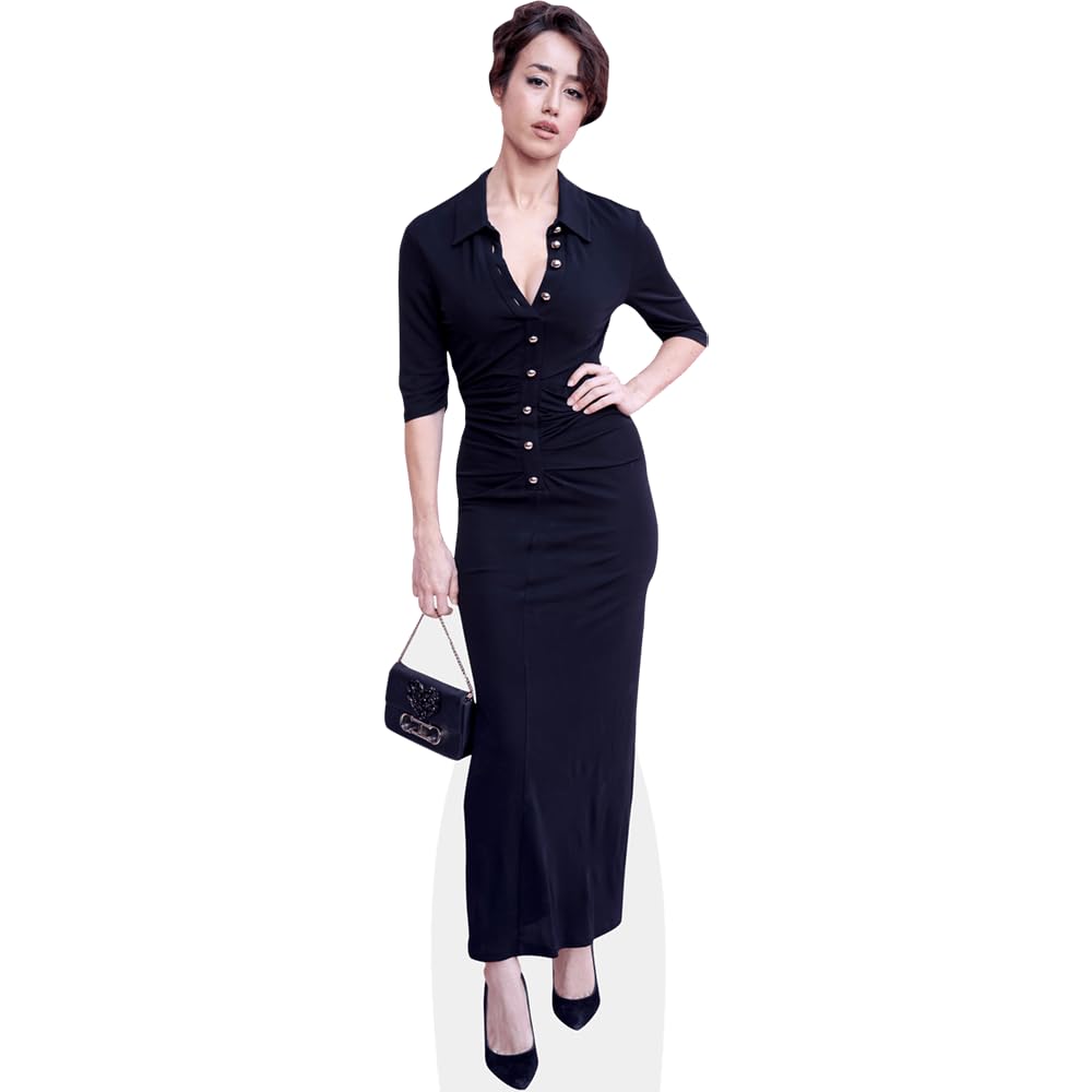 Celebrity Cutouts Mini Size Cutout Priscilla Delgado (Black Dress)