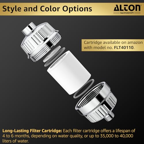 Image of ALTON FLT40110, 15-Stage Replacement Shower Filter Cartridge, White