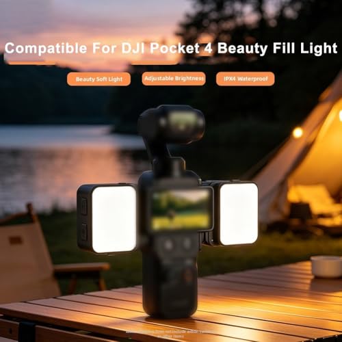 Luz de relleno magnético compacta IPx4 de 3 temperaturas de color 3