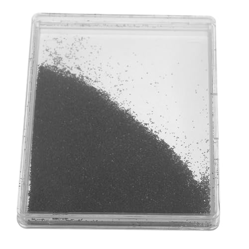 CIYODO 1 Box Magnetic Field Line Instrument Magnetic Field Filings Science Experiments Powder Magnetic Sand Magnets School Projects Magnetic Field Magnet Physical Tools Black Plastic