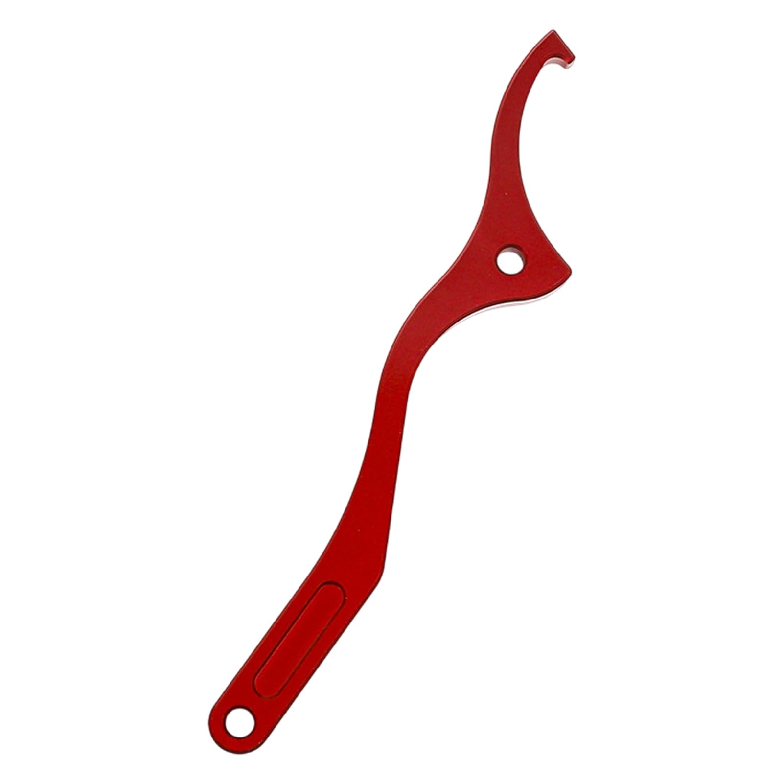 Hsioluted Red Aluminum Shock Wrench Precisions Shock Spanner Wrenchs Simple To Use For Bike Motorcycle Maintenance Tool Spanner Wrench