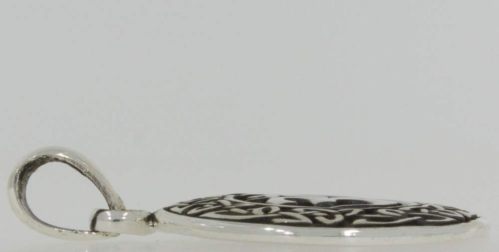 AFP Anhänger Aum Om Amulett Meditation 925 Sterling Silber AS-449