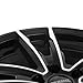 4x Dezent alloy rims KF dark 8.0Jx18 ET46 5x112 compatible with MG 4 5