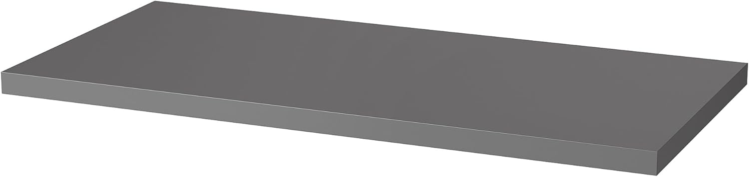 LINNMON Table top, dark grey, 100x45 cm