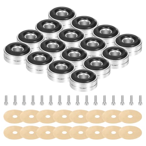 Almohadillas de aislamiento de subwoofer de 20 x 8 mm para altavoces y tocadiscos