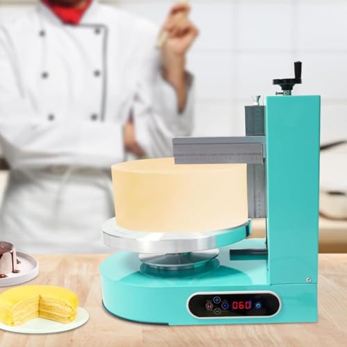 Máquina eléctrica para glaseado de Pasteles, esparcidor de Crema, Herramienta de alisado automático para un Recubrimiento, Ideal para cumpleaños y repostería Decorativa.