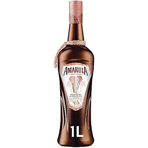 Amarula Raspberry, Chocolate and African Baobab Cream Liqueur 1L | Raspberry Liqueur Cover