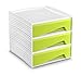 Produktbild CEP 1031110301 Mycube 3 breite Schubfächer 3-111, anis/grün