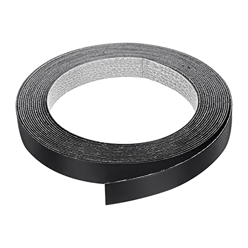 Bande de bord pré-collée en PVC noir pour réparer les chants de meubles abîmés
