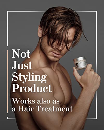 Avenue Man Max Texture Clay (2 Oz) - Hair Products For Men - Hair Pomade With Herbal Extracts For Wet Or Dry Hair - Paraben-Free Hair Putty - Made In The Usa #TOP7