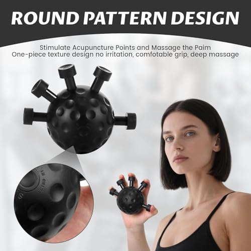 Image of HIMARTFinger Strengthener & Hand Grip Exerciser Hand Workout Equipment for Men & Women, Finger Exerciser & Stress Relief Therapy Balls Ideal Home, Office, Gym Use