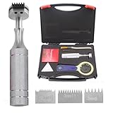 Kreuzschnitt Haftungsprüfer Set, Professioneller Lackfilm Ritzstift Mit 1mm/2mm/3mm Klingen, Lupe, Griff Und Band, Schneidtester Für Farbe, Beschichtungen, Galvanisierung Und Sprühoberflächenprüfung