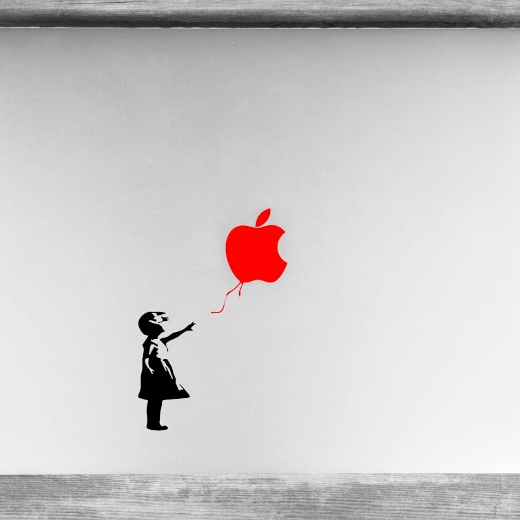 Autocollant vinyle Banksy haute finition pour carrosserie Mac