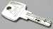Bricard 74621 Serie 74 - Cerradura vertical de 3 puntos, color blanco