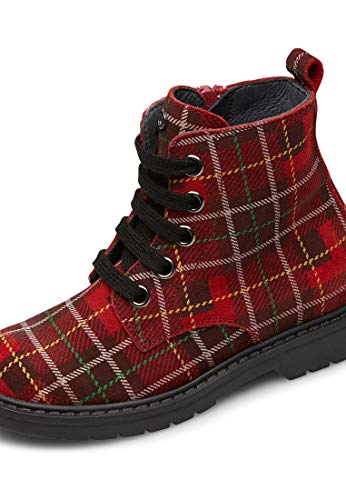 Naturino Barnett-Scarponcino in Pelle Rosso 24