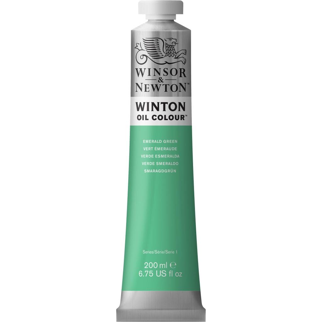 Winsor & Newton Winton Oil Colour Emerald Green 200 ml