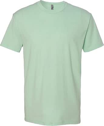 Next Level Men's Premium Fitted Crew Neck T-Shirt - 100% Combed Cotton Short Sleeve Tee (X-Large, Red)