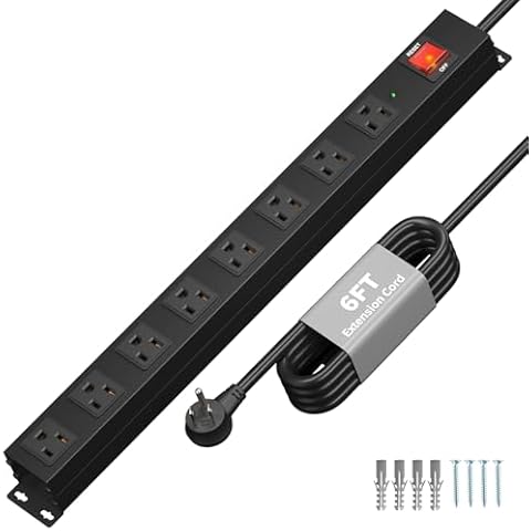 KF 8 Outlet Heavy Duty Power Strip Cover