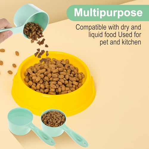image for Ptwola 1 Cup Capacity Melamine Pet Food Feeding Scoop Comfortable Long