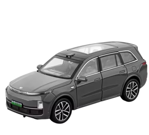 Image of LONGMIRE Metal Pull Back Diecast Car Pull Back Model with Sound Light Boys Gifts Toys for Kids Pack of 1, Multicolor (Leading Ideal L9)