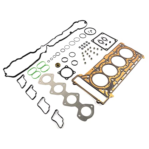 Cylinder Head Gasket Set 2710160320 2711410880, Fit for Mercedes-Benz C230 C200 E200 SLK200 1.8L Kompressor 2002-2011 Engine Repair