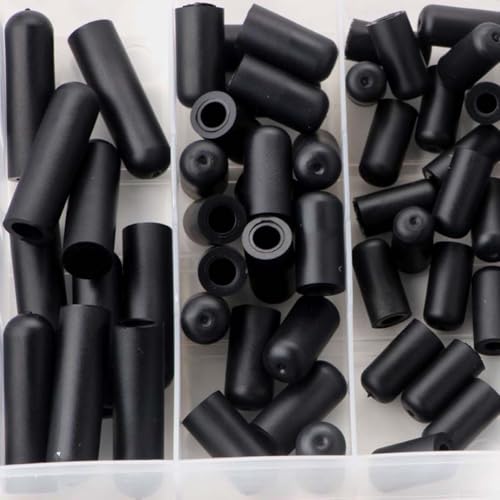 image for ARMYJY 80 Pieces Vacuum Cap Assortment, Rubber Carburetor Vacuum Line 