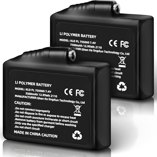 Rechargeable 3500mAh Battery Pack for Heated Gear