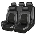 QWTYAFDD Autositzbezug Set, für Ford Ranger T9 XL XLT 2023 2024 2025 Universal-Sitzbezug Komplett-Set Schonbezüge Autositze Vordersitze und Rückbank,C