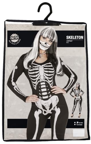 Déguisement Squelette Silhouette pour femme L