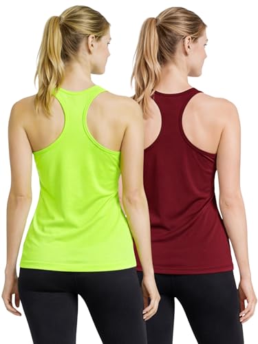 Image of 3Colors Women's Racerback Gym Vest - Tank Top | Breathable Workout & Running Activewear-Ready to Move