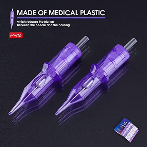 Image of Mast Pro Smp Professional Cartridges Tattoo Needles 1 Round Liner 0.2MM Needles for Permanent Makeup Hair Scalp 0601RL