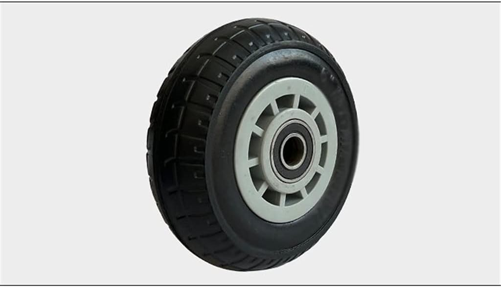 Heavy Rubber Hand Truck Wheel Flat Free Solid Rubber Replacement Tire for Hand Truck, Cart, Wheelbarrow Loading 100kg 4 5 6 8 in(4 inch)