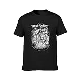 Necrophagist Mors Death Metal - Camiseta unisex para hombre, color negro, Negro , S
