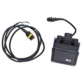 Elektrischer Pulsator-Melker, Pulsator, Melkmaschine, Pulsator, Wechselstrom, 24 V, 2 Ausgänge, stabil, sanft, gleichmäßig für Milchmelker, Kuh, Schaf, Kunststoff, 8,7 x 10 x 11