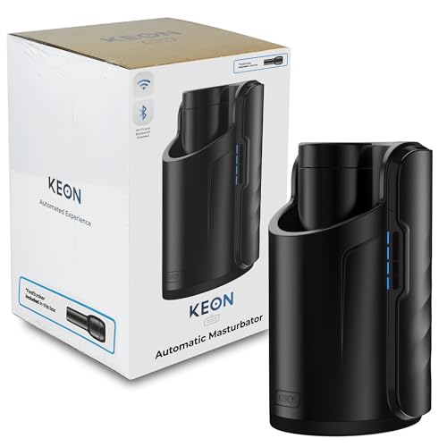 KIIROO Keon Masturbatore Automatico Uomo con PowerBlow – Compatibile con Contenuti Interattivi –...