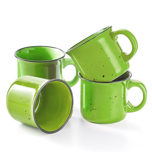 bestone Coffee Mugs Set of 4，16 oz Large Coffee Mugs,