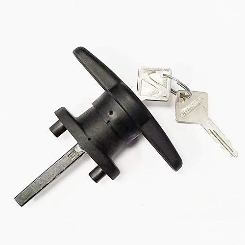 T-Handle for ARE Pickup Truck Camper Shell Door with 2 Keys